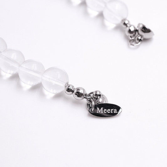 Alchemist's Ice- White Quartz Bracelet