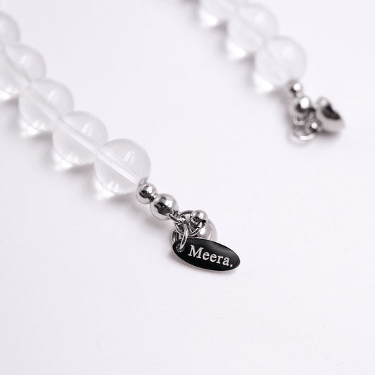 Alchemist's Ice- White Quartz Bracelet