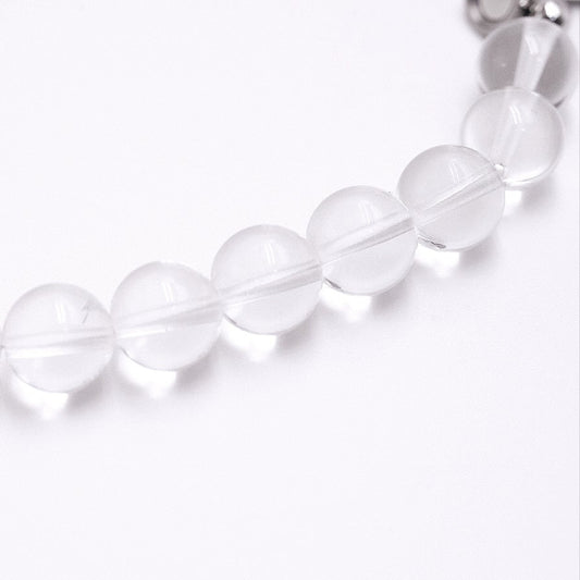 Alchemist's Ice- White Quartz Bracelet