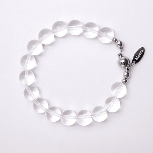 Alchemist's Ice- White Quartz Bracelet