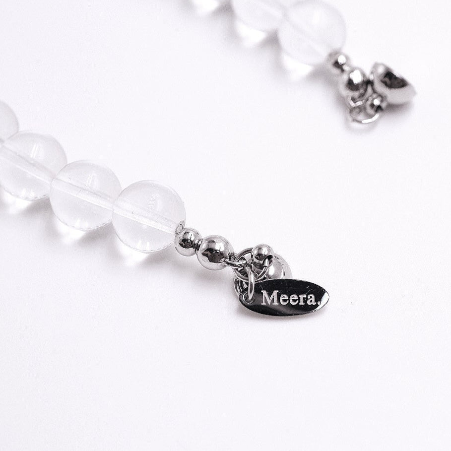Alchemist's Ice- White Quartz Bracelet