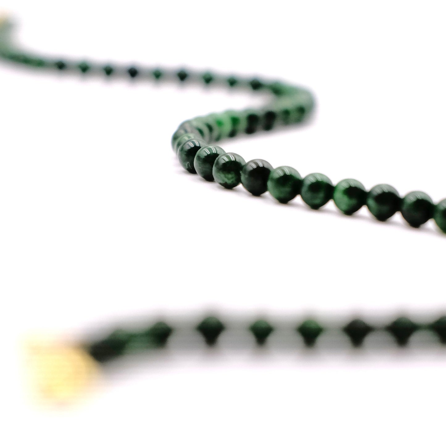 Fortune's Foliage-Green Phantom Quartz Necklaces