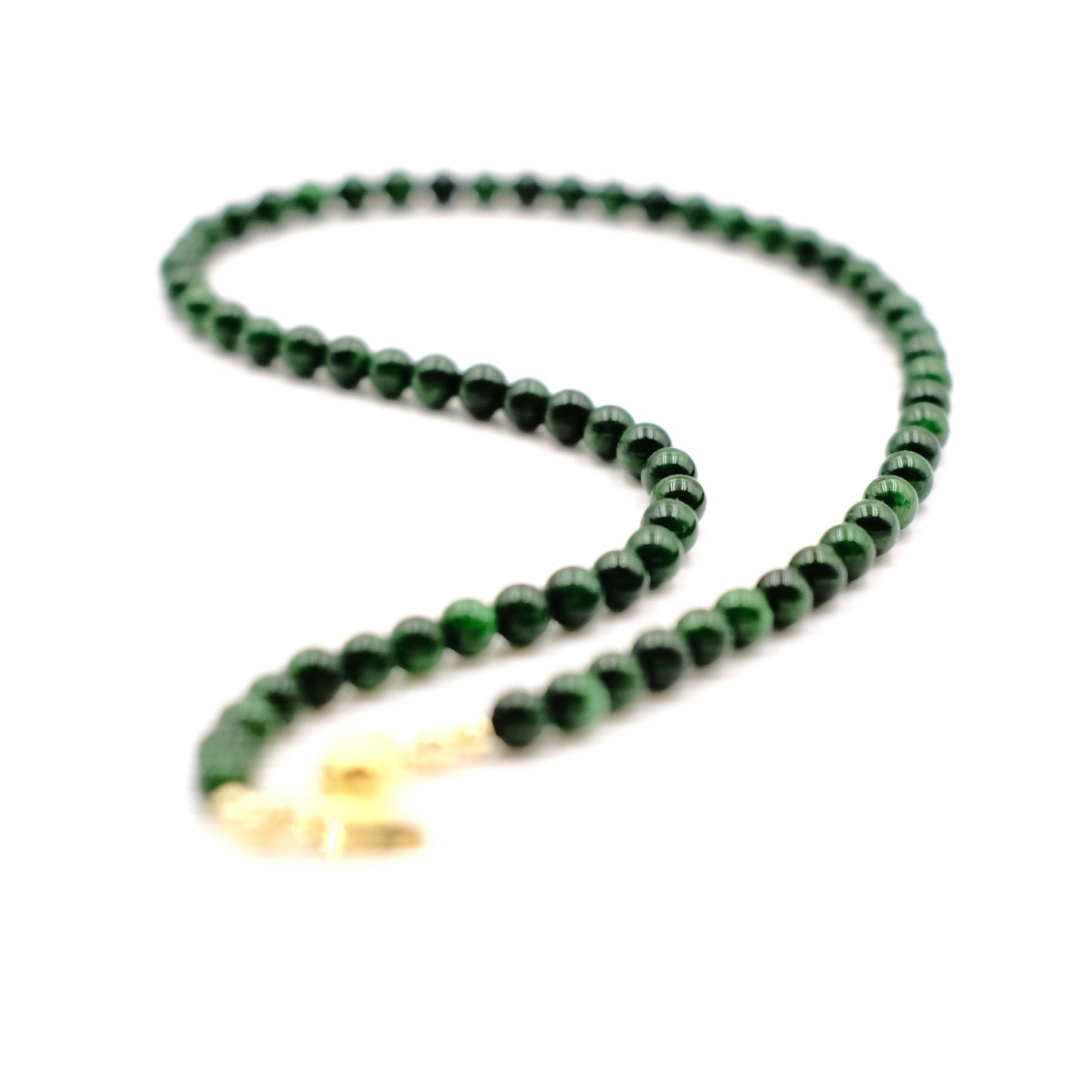 Fortune's Foliage-Green Phantom Quartz Necklaces