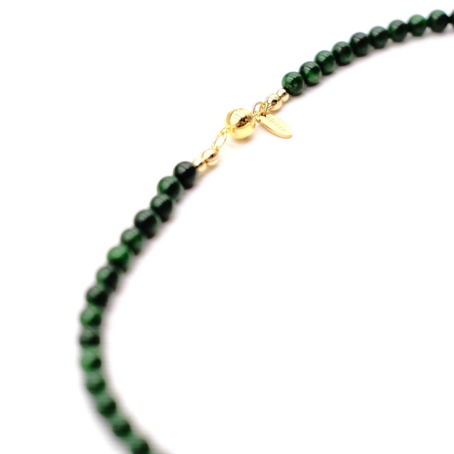 Fortune's Foliage-Green Phantom Quartz Necklaces