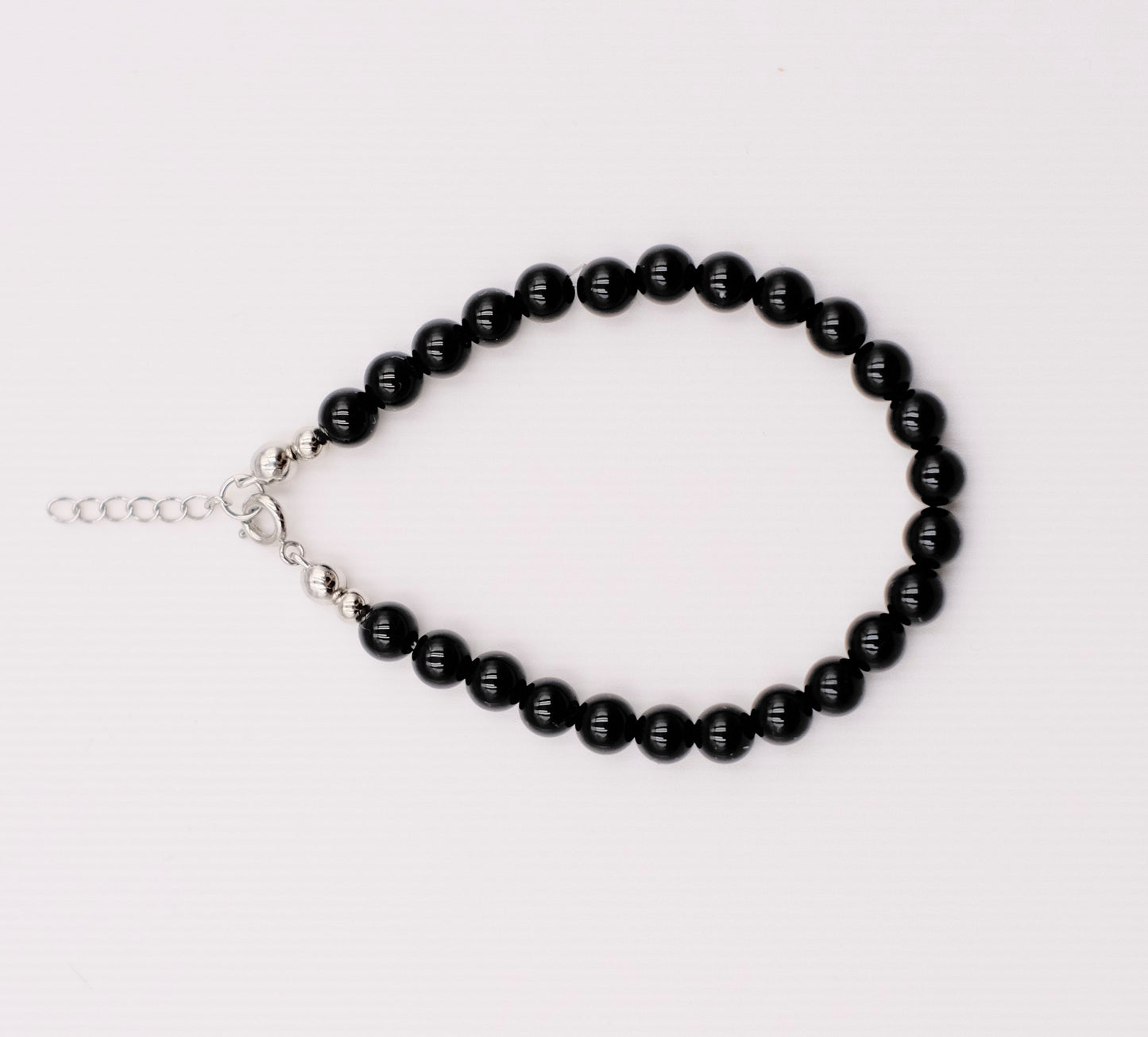 Black Obsidian Crystal Bracelet