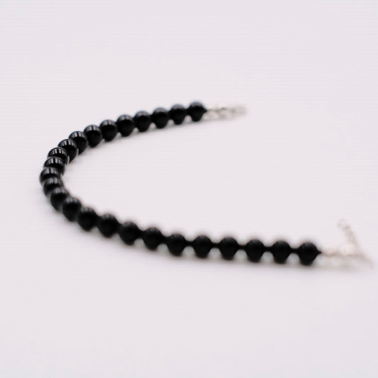 Black Obsidian Crystal Bracelet