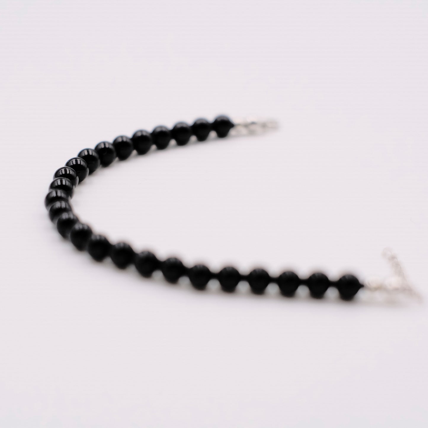 Black Obsidian Crystal Bracelet